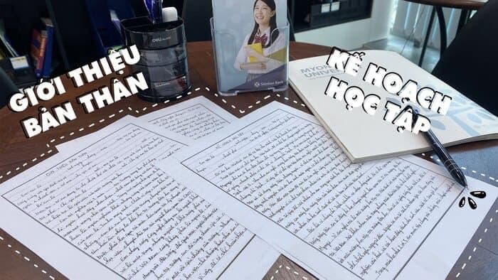 Một bản kế hoạch học tập chi tiết, rõ ràng và cụ thể sẽ tăng cơ hội được chấp nhận vào các trường đại học và các chương trình học bổng