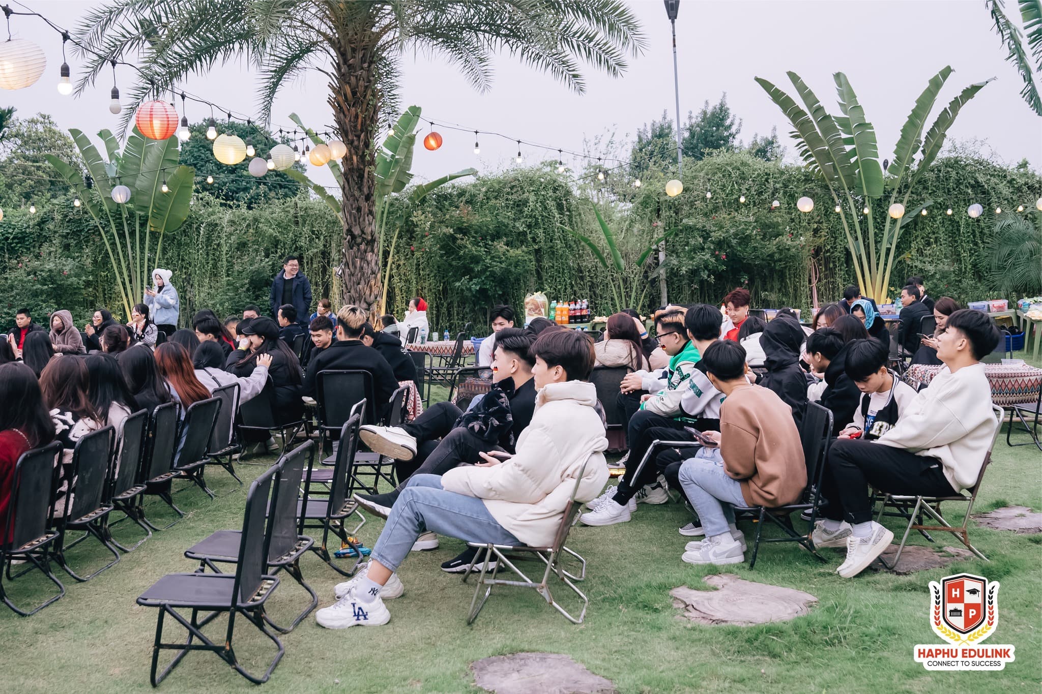 Không khí buổi sự kiện Gala dinner 2024 tại Hà Phú Edulink.