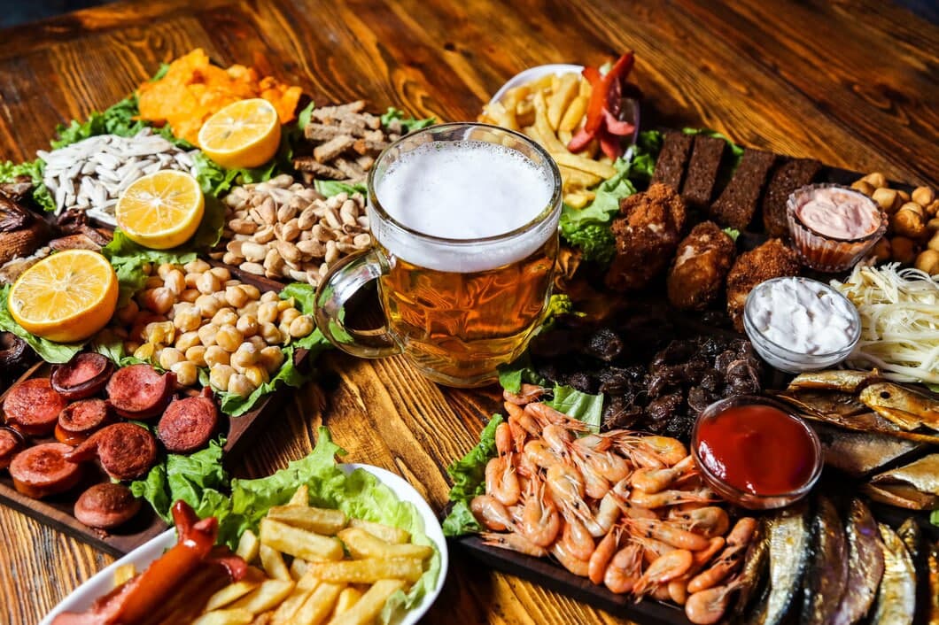 Rượu và bia có vai trò quan trọng trong ẩm thực của người Đức