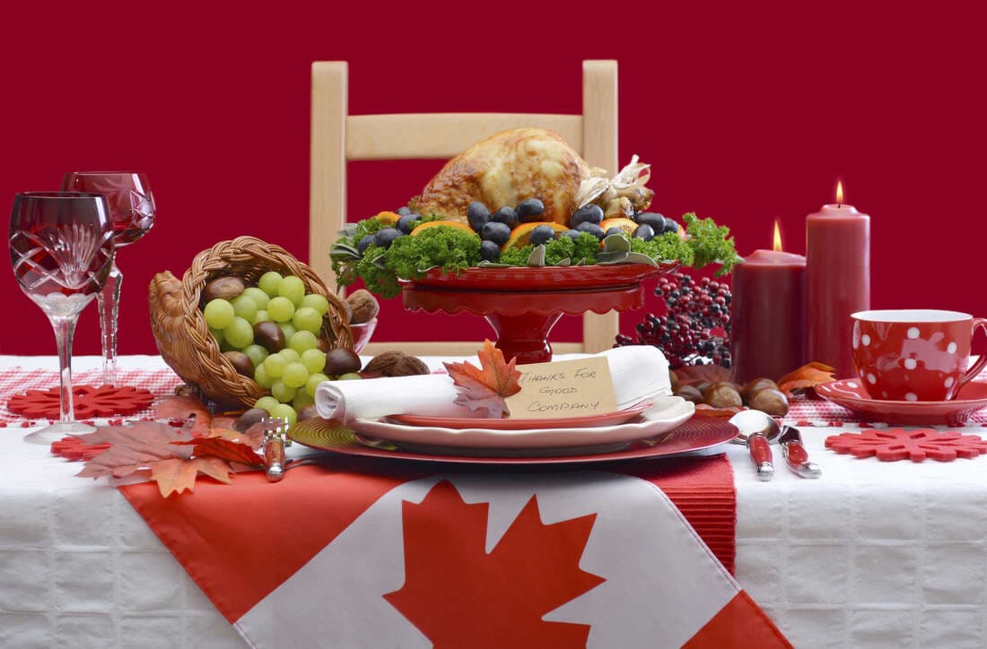 Ngày lễ lớn tại Canada - lễ Thanksgiving. 