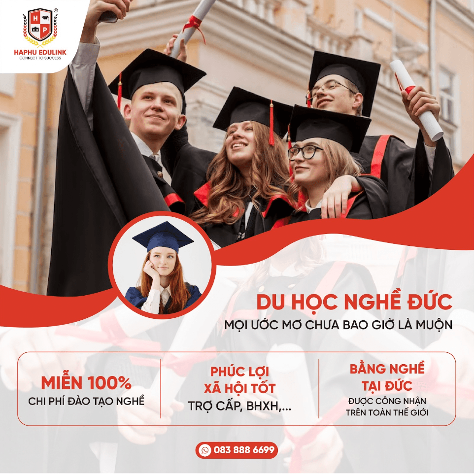 Thời gian đi du học nghề Đức ngắn hơn chương trình Đại học 