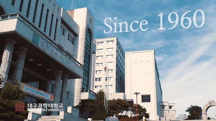 Đại học Khoa học Taegu nổi tiếng là trung tâm hàng đầu về khoa học và công nghệ tại Deagu